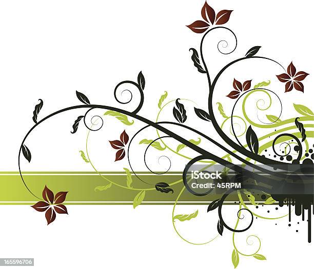 Ilustración de Gráficos Florales y más Vectores Libres de Derechos de Pintada - Pintada, Vector, Abstracto