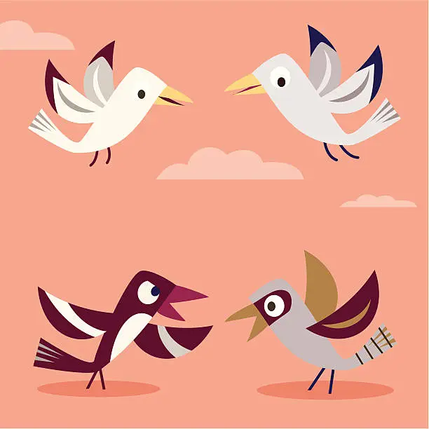 Vector illustration of Conflict Resolution