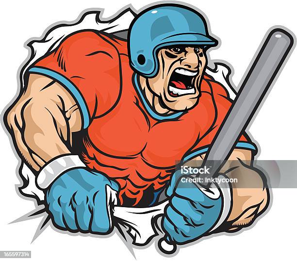 야구공 Ripper 경쟁에 대한 스톡 벡터 아트 및 기타 이미지 - 경쟁, 공격성, 근육질 체격