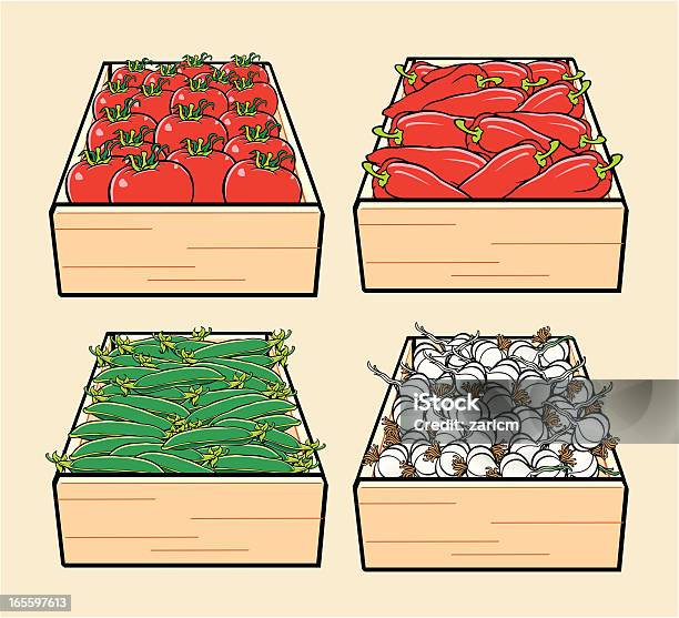 Legumes - Arte vetorial de stock e mais imagens de Feijão-da-espanha - Feijão-da-espanha, Alho, Comida e Bebida