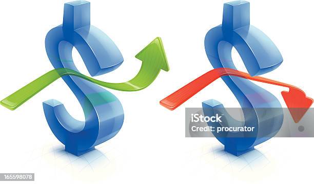 Dólar Futuro - Arte vetorial de stock e mais imagens de Azul - Azul, Banda desenhada - Produto Artístico, Casa de Câmbio