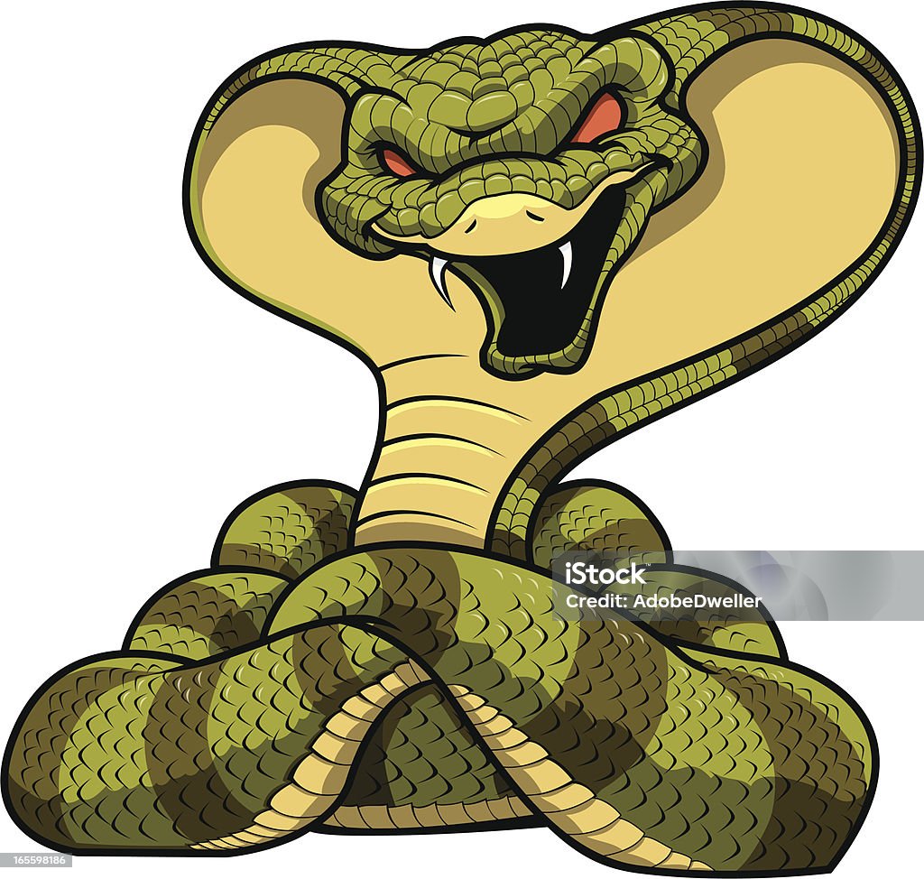 Cobra Mascotte - clipart vectoriel de Cobra libre de droits