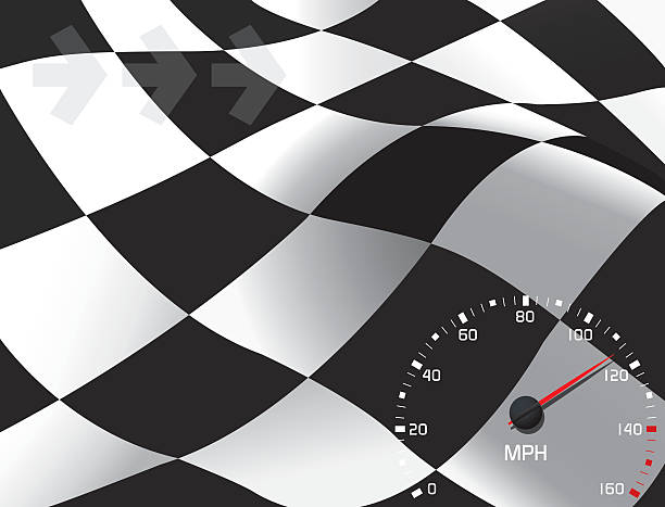 Racing Hintergrund – Vektorgrafik
