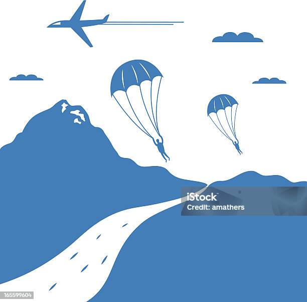 Ilustración de Jumpers y más Vectores Libres de Derechos de Avión - Avión, Imagen minimalista, Nube