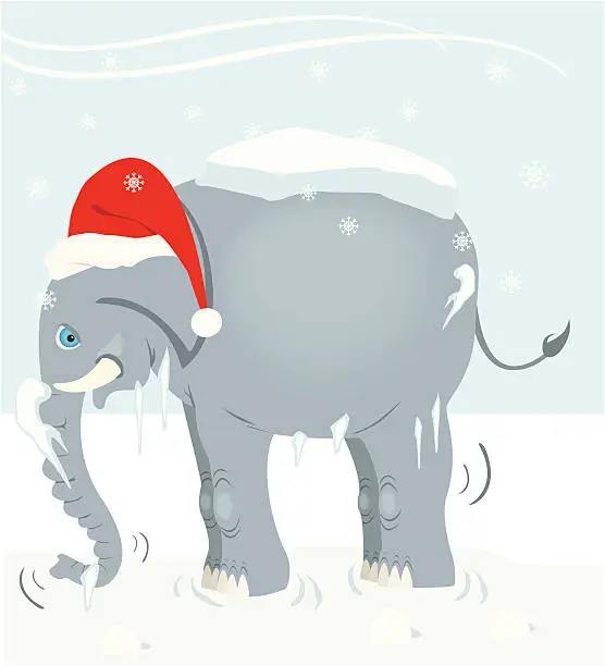 Vector illustration of elephant