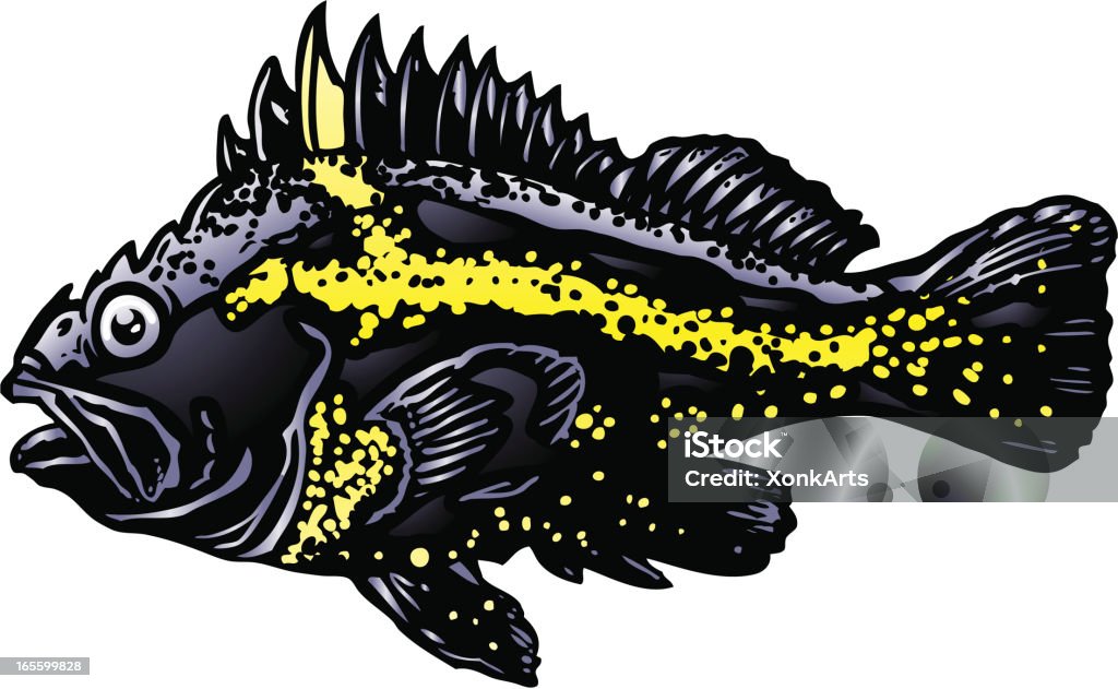 Rockfish - Grafika wektorowa royalty-free (Ilustracja)