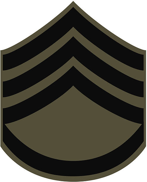 アーミーのストライプ - marines patch insignia military点のイラスト素材／クリップアート素材／マンガ素材／アイコン素材