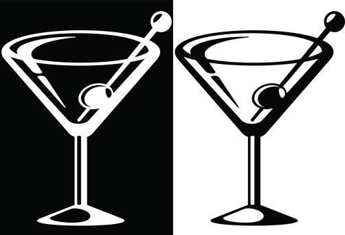 Martini icon shown against dark and light backgrounds.