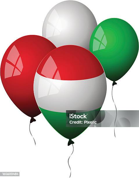 ハンガリー風船 - お祝いのベクターアート素材や画像を多数ご用意 - お祝い, ハンガリー国旗, 祝賀行事