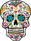 istock Day of the Dead celebration Sugar Skull 165600529