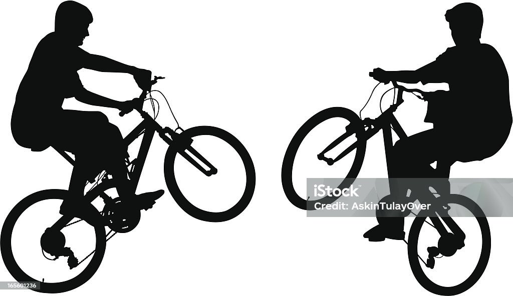 Cylist Vector Cylist Stock Illustration - Download Image Now - Bicycle, Cycling ...