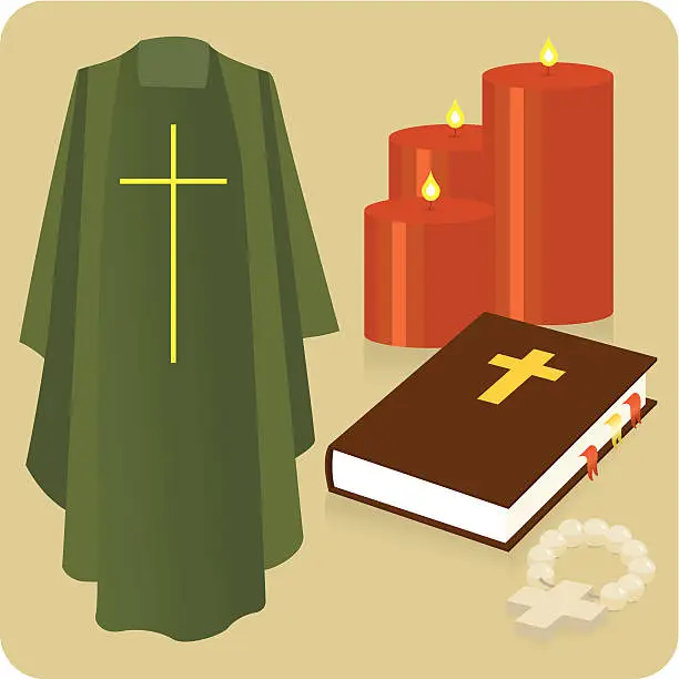 Vector illustration of Sacred object