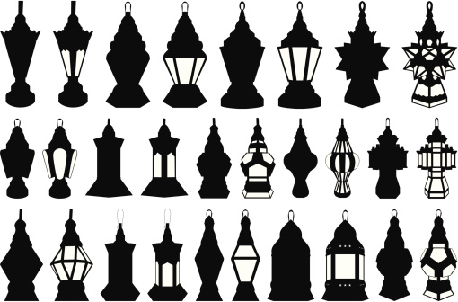 Ramadan Fanoos in differenet shapes, file is very easy to use or change colors, each Fanoos is combined in group.