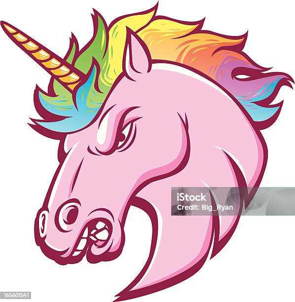 Einhorn Stock Vektor Art und mehr Bilder von Einhorn - Einhorn, Vektor, Illustration