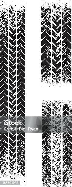 Truck Tyre Stock Illustration - Download Image Now - Tire Track, Brake, Competition