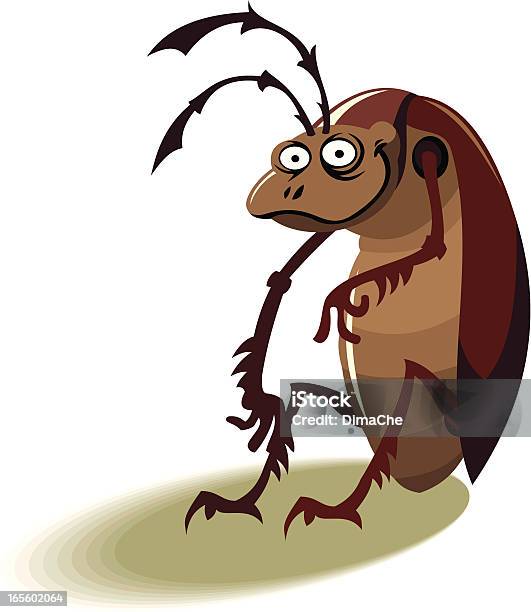 Ilustración de Cucaracha y más Vectores Libres de Derechos de Cucaracha - Cucaracha, Escarabajo, Viñeta