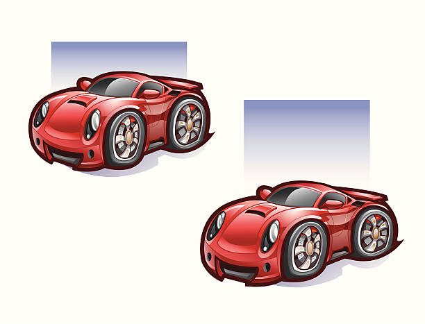 2,632 Cartoon Sports Car Stock Photos, Pictures & Royalty-Free Images -  iStock