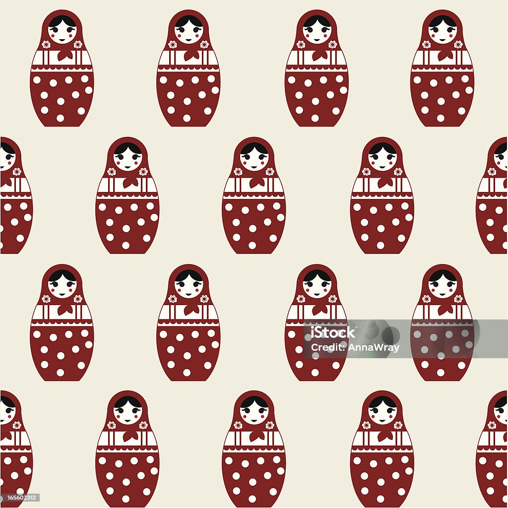 Muñeca Matryoshka (Rusia - arte vectorial de Muñeca Rusa libre de derechos