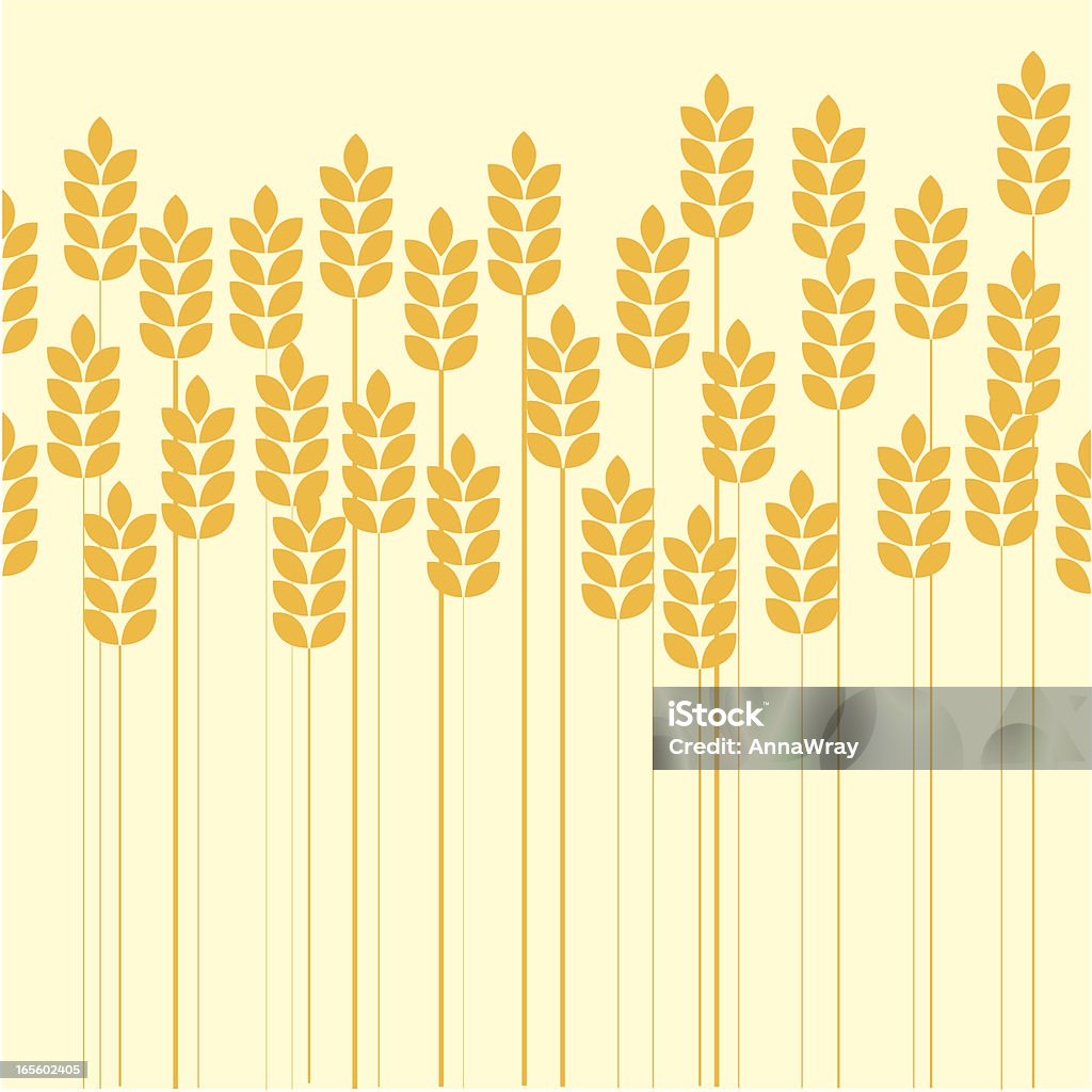 Weizen field - Lizenzfrei Weizen Vektorgrafik