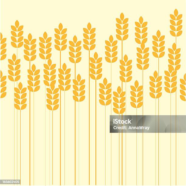 Weizen Field Stock Vektor Art und mehr Bilder von Weizen - Weizen, Feld, Bildhintergrund