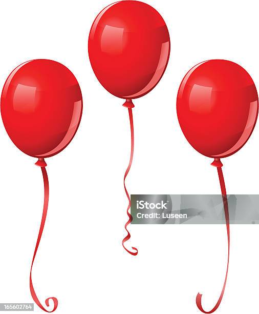 Balões De Alta Resolução Com Png Wfundo Transparente - Arte vetorial de stock e mais imagens de Balão - Enfeite