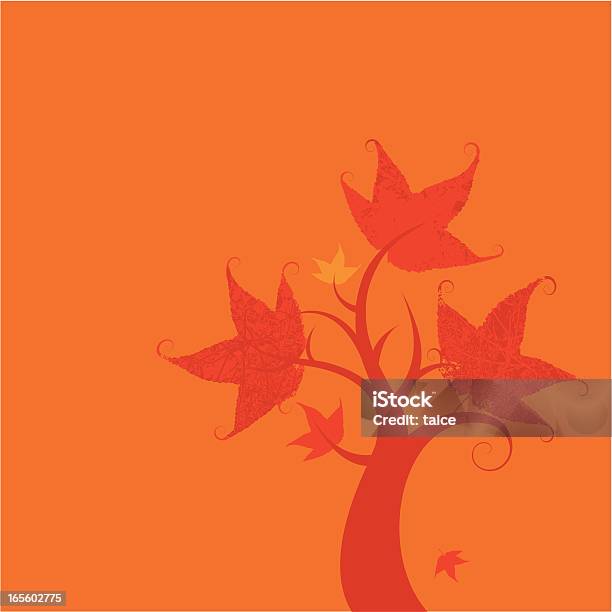 Drzewo W Red - Stockowe grafiki wektorowe i więcej obrazów Abstrakcja - Abstrakcja, Abstrakcyjne tło, Bezlistne drzewo