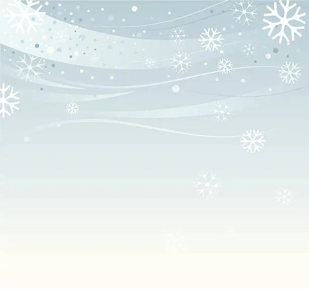 Vector illustration of Winter Background