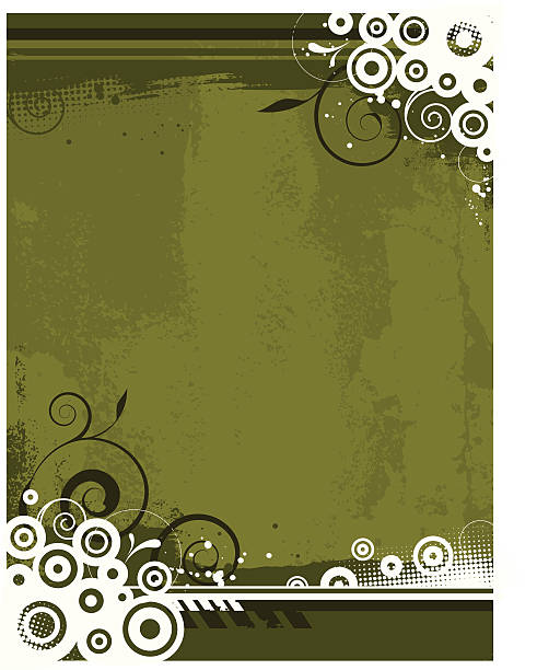 Graphic grunge background vector art illustration