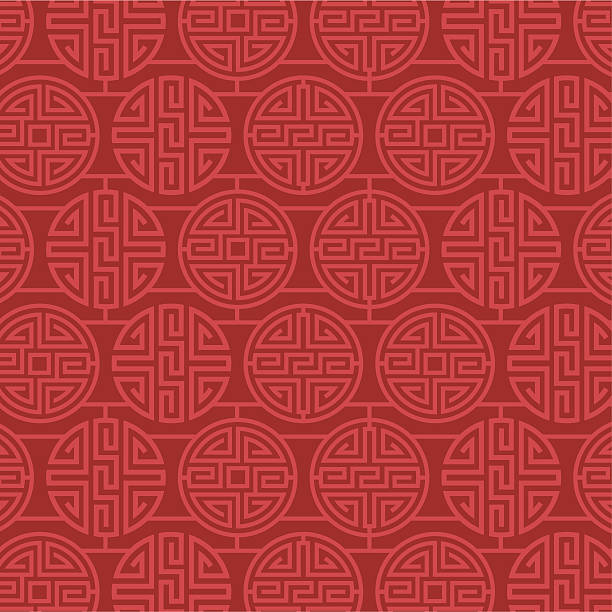 ilustrações, clipart, desenhos animados e ícones de design com padrão china - asian culture pattern chinese culture backgrounds