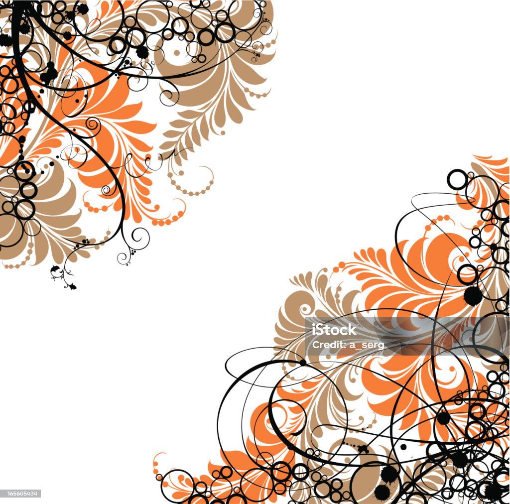 Les plantes - clipart vectoriel de Abstrait libre de droits