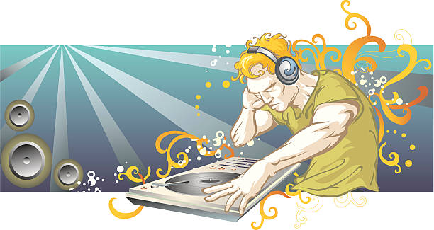 Dj Drawing Rave 2,600+ Dj Spinning Stock Photos, Pictures & Royalty-Free Images - iStock