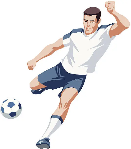 Vector illustration of Football