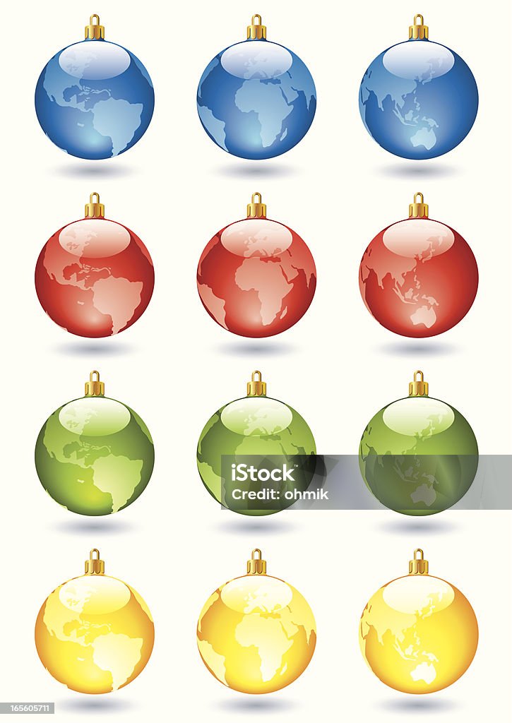Boże Narodzenie Ozdoby - Grafika wektorowa royalty-free (Boże Narodzenie)