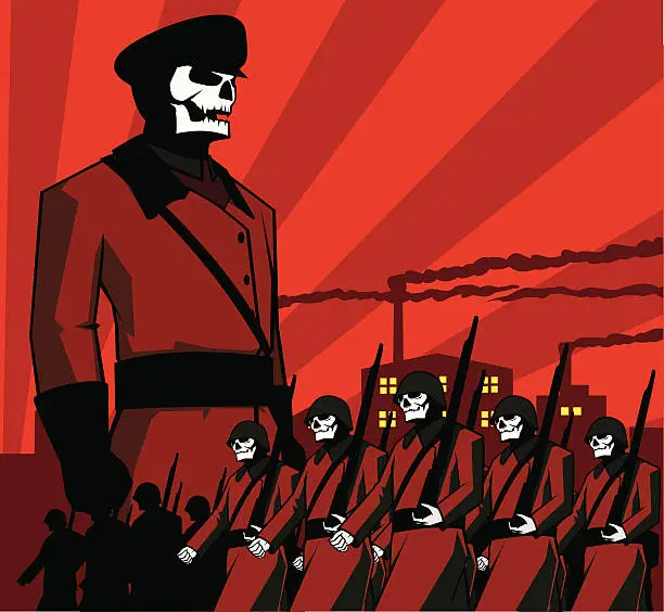 Vector illustration of Army of Doom