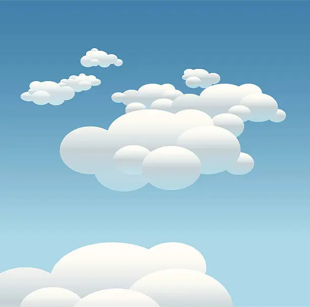 Vector illustration of Cloud