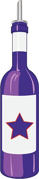 Vector illustration of bottle