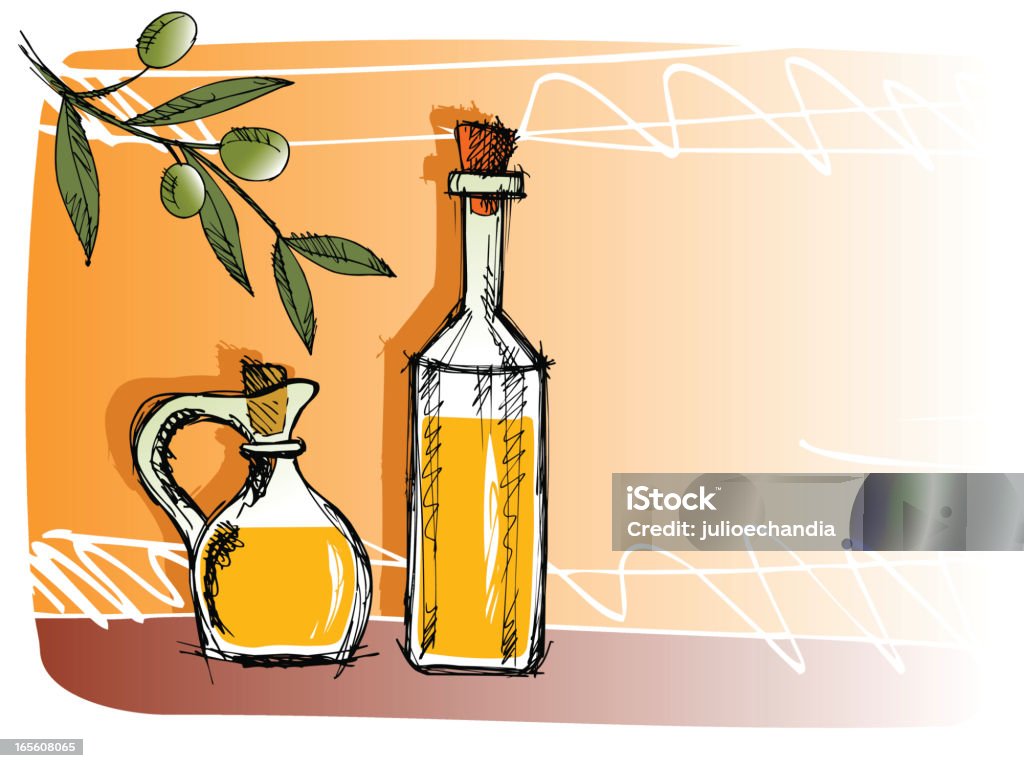 oil oil vector Condiment stock vector