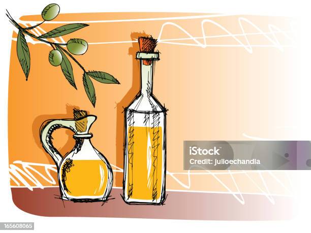 Oil Stock Illustration - Download Image Now - Condiment, Cooking Oil, Dairy Product