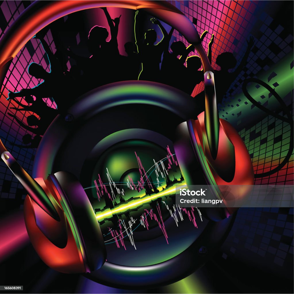 Disk Player Background Disk Stock Illustration - Download Image Now - Abstract, Arts Culture ...