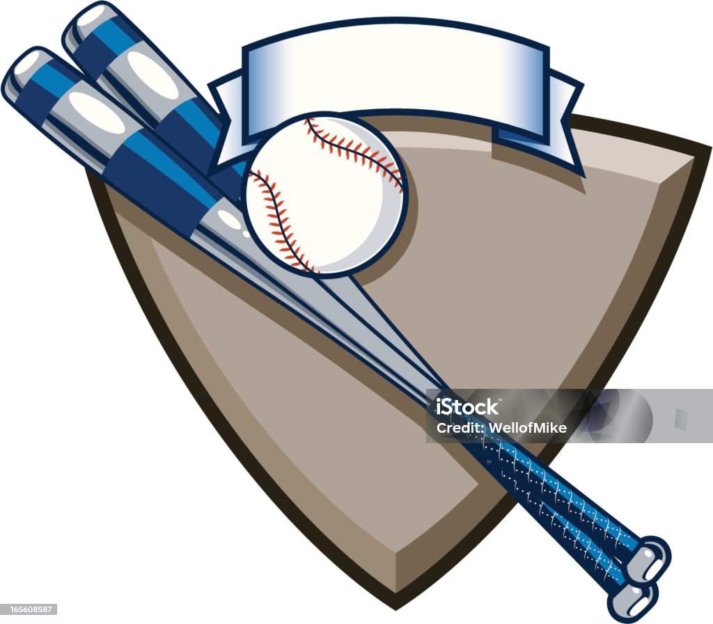 Il Design della schermatura Baseball - arte vettoriale royalty-free di Baseball