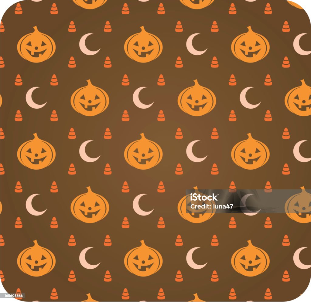 Seamless Pattern di Halloween - arte vettoriale royalty-free di Halloween