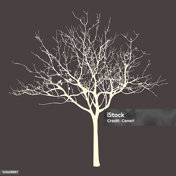 Withered Tree - Stockowe grafiki wektorowe i więcej obrazów Bez ludzi - Bez ludzi, Beżowy, Drzewo