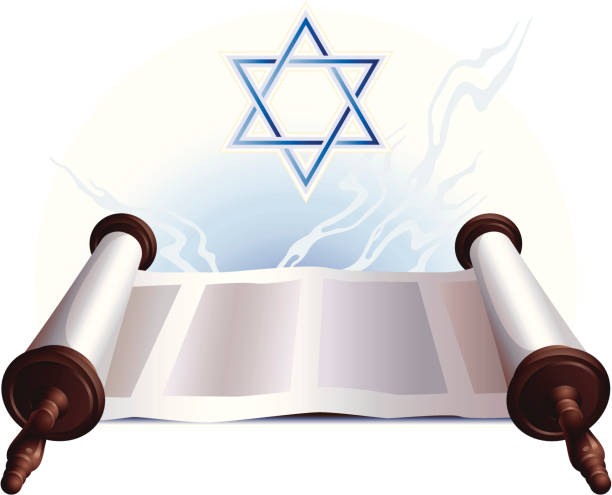 율법서 - judaism jewish ethnicity hasidism rabbi stock illustrations