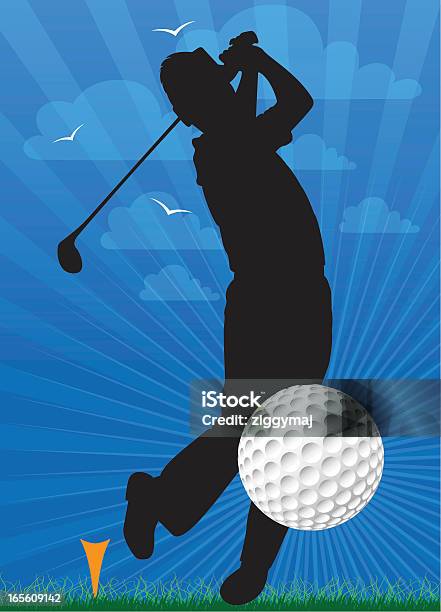 Golfspieler Stock Vektor Art und mehr Bilder von Golfkappe - Golfkappe, Aktivitäten und Sport, ClipArt