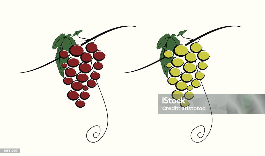 Wine Grapes Wine grapes. Food stock vector