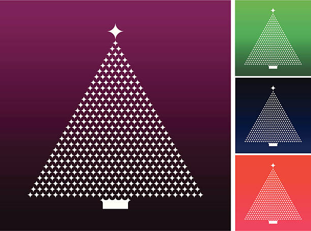 Einfachen Christmas Tree – Vektorgrafik