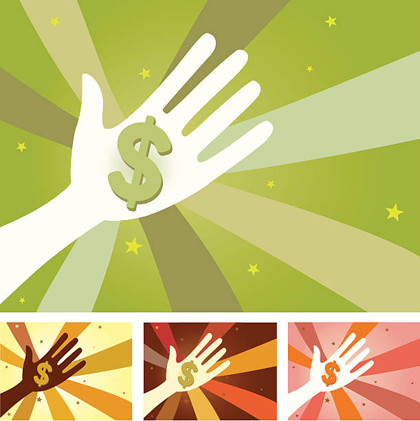 Unity Hands - Dollar Sign http://farm4.static.flickr.com/3411/3178822456_d56dc3a947_o.jpg tax silhouettes stock illustrations