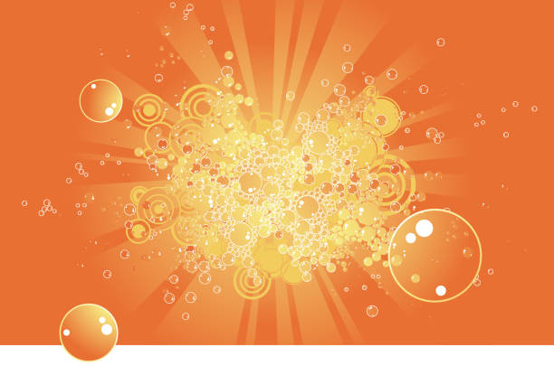 Funky Bubbles vector art illustration