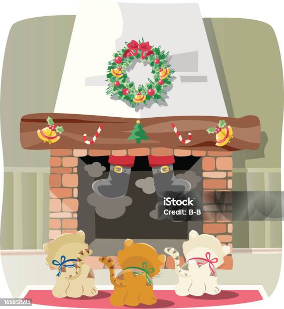 Santa Is Coming Stock Illustration - Download Image Now - Animal, Bell, Celebration