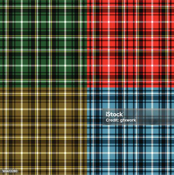 Ilustración de Tartan Baile y más Vectores Libres de Derechos de Arte - Arte, Arte cultura y espectáculos, Belleza